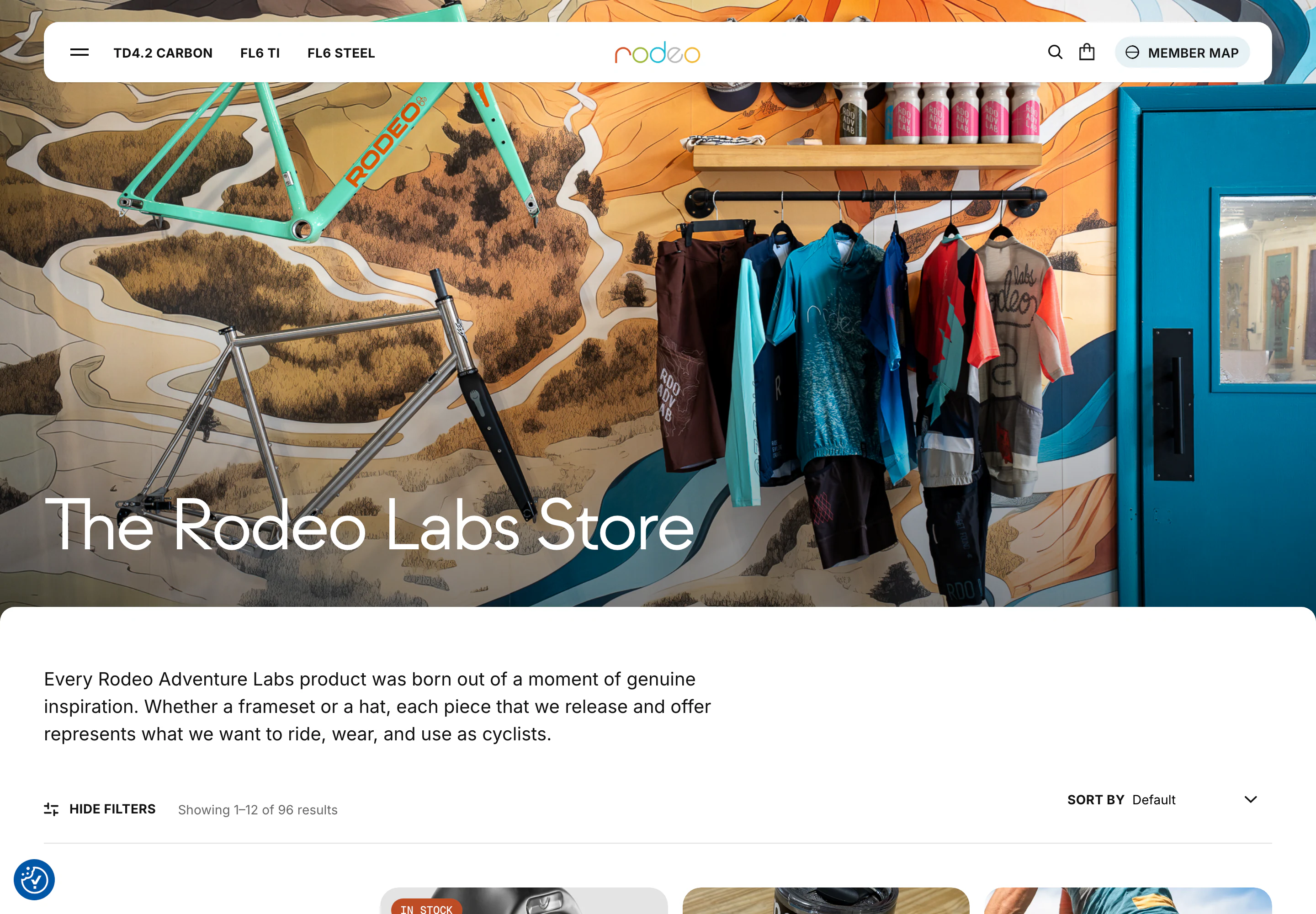 Desktop catalog of Rodeo Adventure Labs