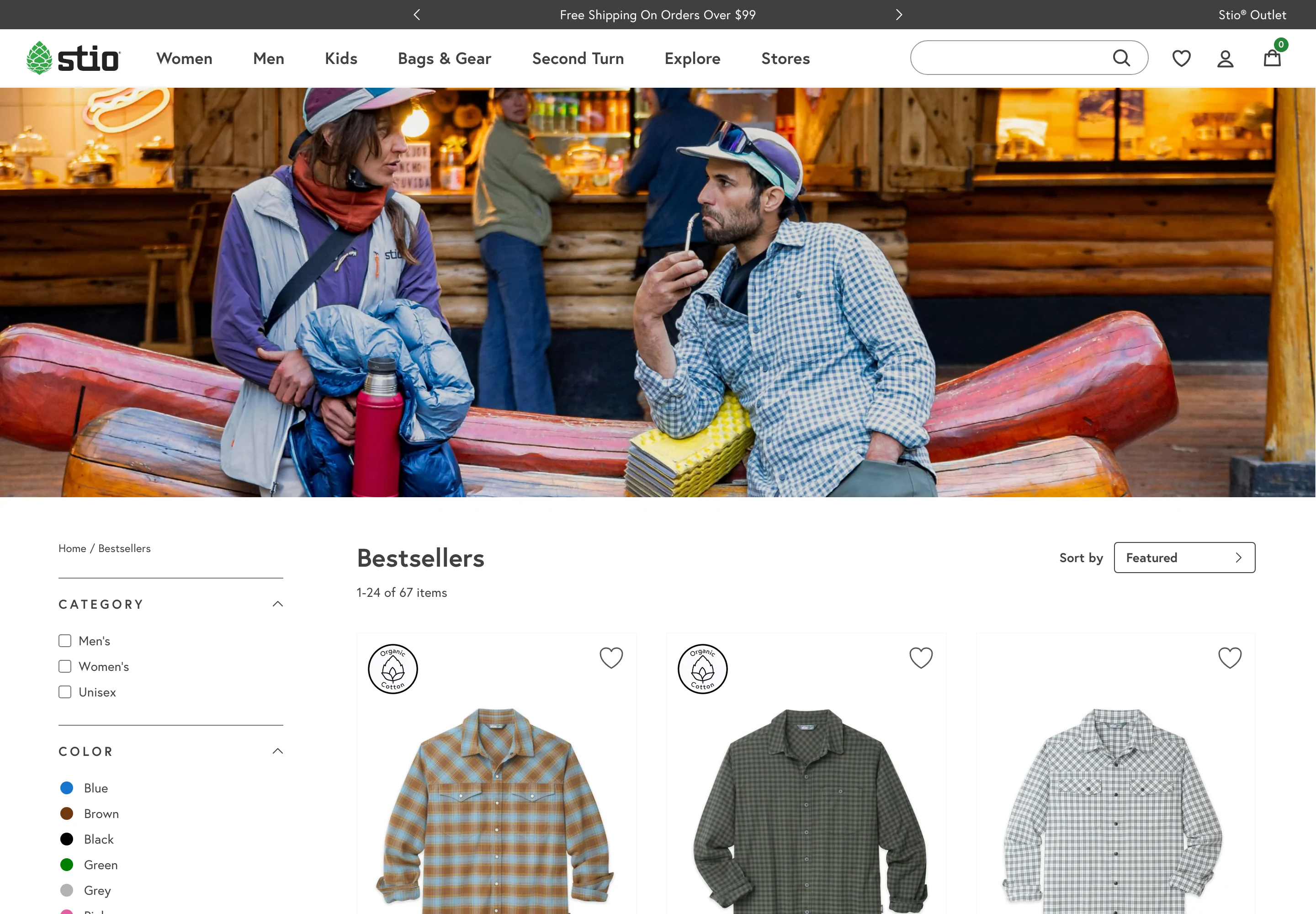 Desktop catalog of Stio