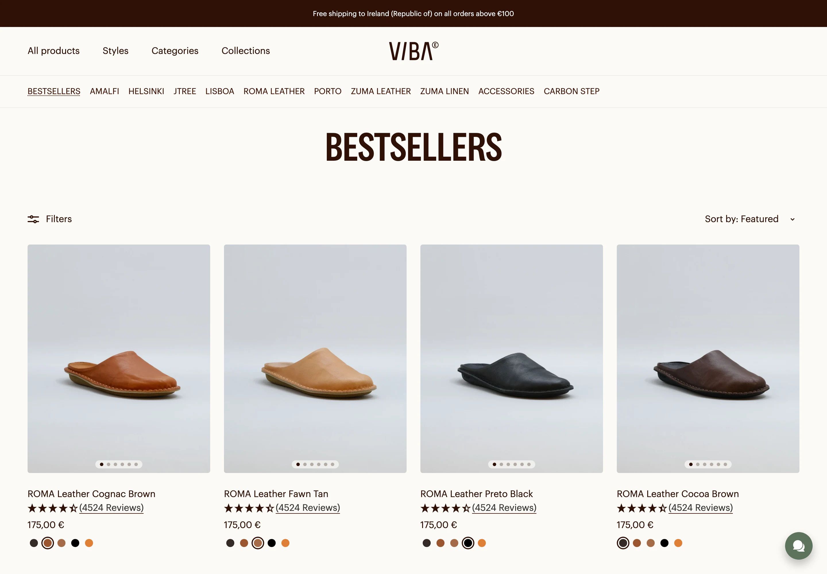 Desktop catalog of VIBAe
